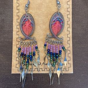 Dreamcatcher earrings